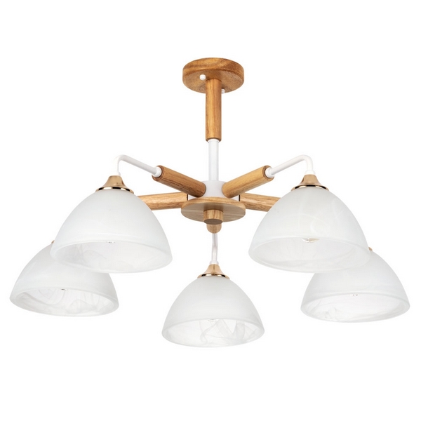 

Потолочная люстра Arte Lamp Matthew A5032PL-5BR, Белый, Matthew A5032PL-5BR