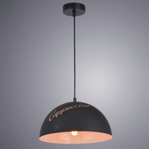 Изображение товара Подвесной светильник Arte Lamp в стиле лофт с регулируемым подвесом и одним плафоном Изображение товара Подвесной светильник Arte Lamp в стиле лофт с регулируемым подвесом и одним плафоном