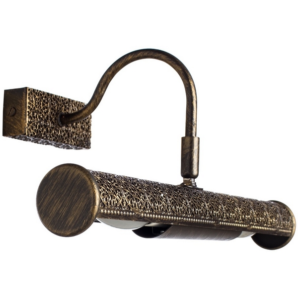 

Подсветка для картин Lights Arte Lamp Picture Lux A5075AP-2BR, Коричневый, Picture Lights Lux A5075AP-2BR