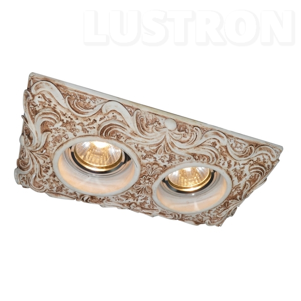 

Встраиваемый светильник Arte Lamp Pezzi A5208PL-2WC, Бежевый, Pezzi A5208PL-2WC