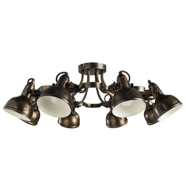

Потолочная люстра Arte Lamp Martin A5216PL-8BR, Коричневый, Martin A5216PL-8BR