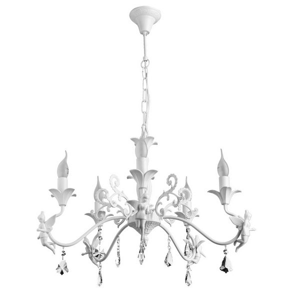 

Подвесная люстра с феями Arte Lamp Angelina A5349LM-5WH, Белый, Angelina A5349LM-5WH