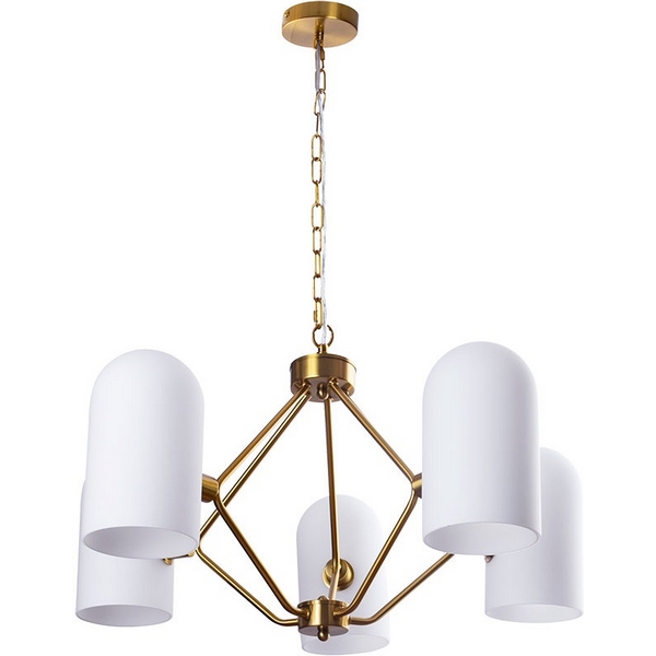 

Подвесная люстра Arte Lamp Cassel A5454LM-5PB, Белый, Cassel A5454LM-5PB