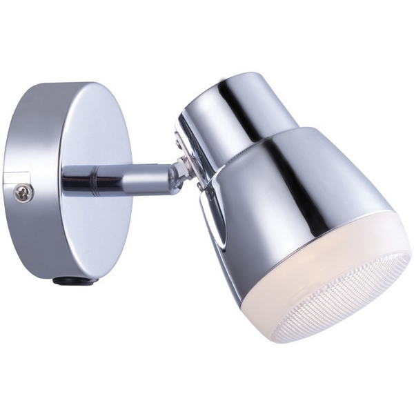 

Спот с выключателем светодиодный Arte Lamp Cuffia A5621AP-1CC, Хром, Cuffia A5621AP-1CC