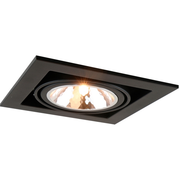 

Встраиваемый светильник Arte Lamp Cardani Semplice A5949PL-1BK, Черный, Cardani Semplice A5949PL-1BK