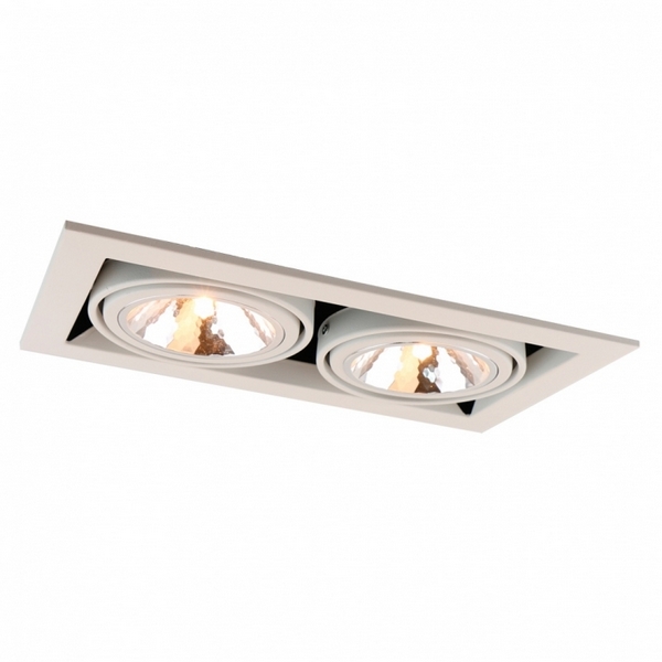 

Встраиваемый светильник Arte Lamp Cardani Semplice A5949PL-2WH, Белый, Cardani Semplice A5949PL-2WH