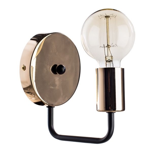 

Бра Arte Lamp Gelo A6001AP-1BK, Золото, Gelo A6001AP-1BK
