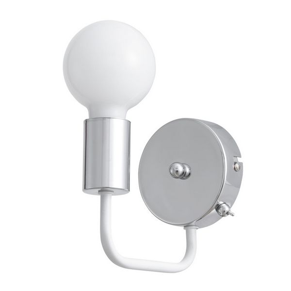 

Бра с выключателем Artelamp Gelo A6001AP-1WH, Хром, Gelo A6001AP-1WH