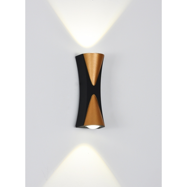 

Настенный светильник Arte Lamp A6026AP-10BK, Золото, Gudja A6026AP-10BK