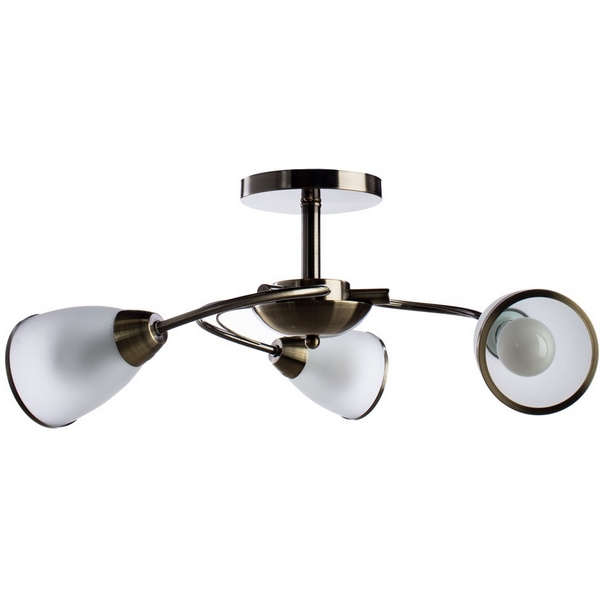 

Потолочная люстра Arte Lamp Innocente A6056PL-3AB, Белый, Innocente A6056PL-3AB