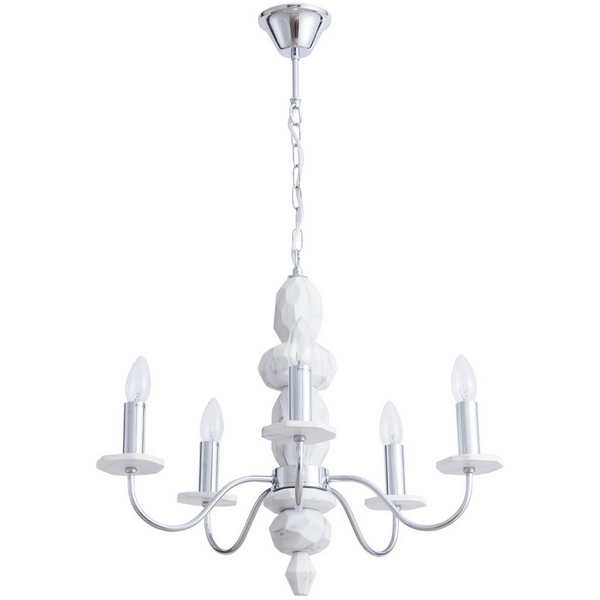 

Подвесная люстра Arte Lamp Litizia A6062LM-5WH, Белый, Litizia A6062LM-5WH