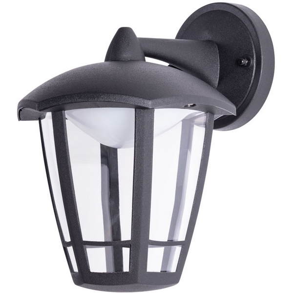 

Настенный уличный фонарь светодиодный IP44 Arte Lamp Enif A6064AL-1BK, Черный, Enif A6064AL-1BK