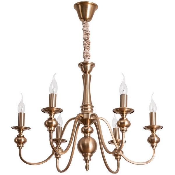 

Подвесная люстра Arte Lamp Passoni A6097LM-6PB, Медный, Passoni A6097LM-6PB
