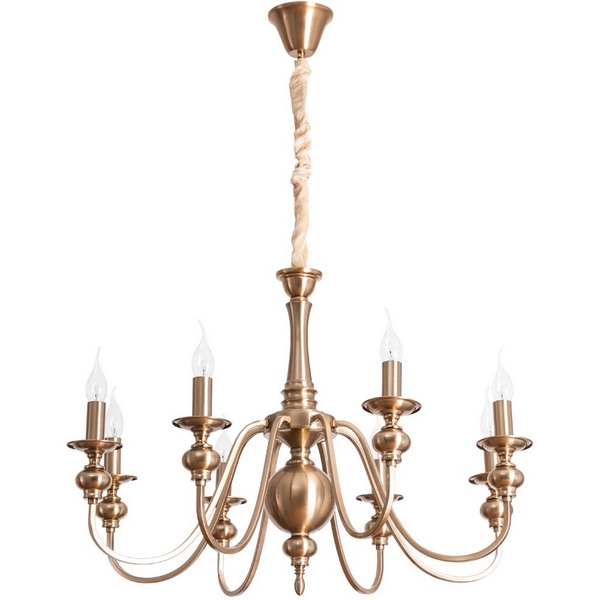 

Подвесная люстра Arte Lamp Passoni A6097LM-8PB, Медный, Passoni A6097LM-8PB