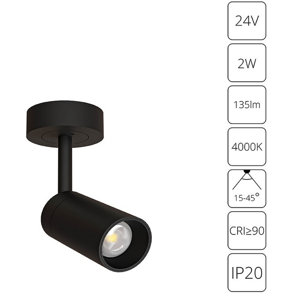 

Подсветка для витрин и полок Arte Lamp A6191PL-1BK, Черный, Presto A6191PL-1BK