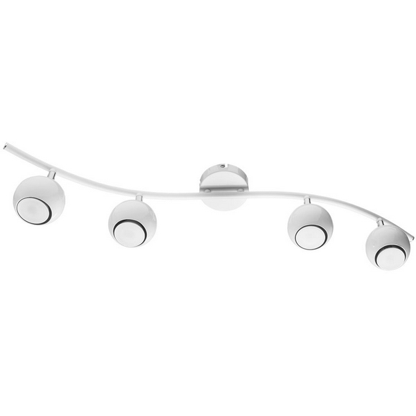 

Спот на штанге Arte Lamp PIATTO A6251PL-4WH (плафоны шарики), Белый, PIATTO A6251PL-4WH
