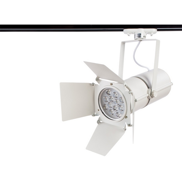 

Трековый светильник однофазный 220V светодиодный Lights Arte Lamp Obiettivo A6312PL-1WH, Белый, Obiettivo A6312PL-1WH