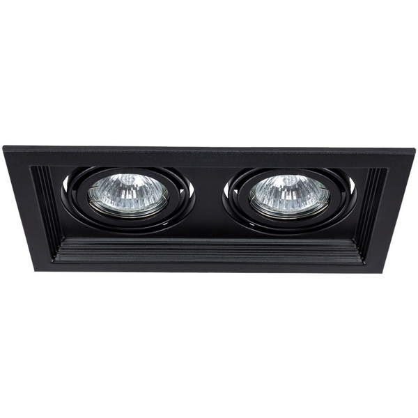 

Встраиваемый светильник Arte Lamp Canis A6661PL-2BK, Черный, Canis A6661PL-2BK