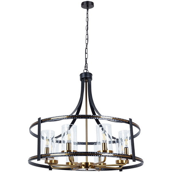 

Подвесная люстра Arte Lamp Avior A7011SP-8BK, Черный, Avior A7011SP-8BK