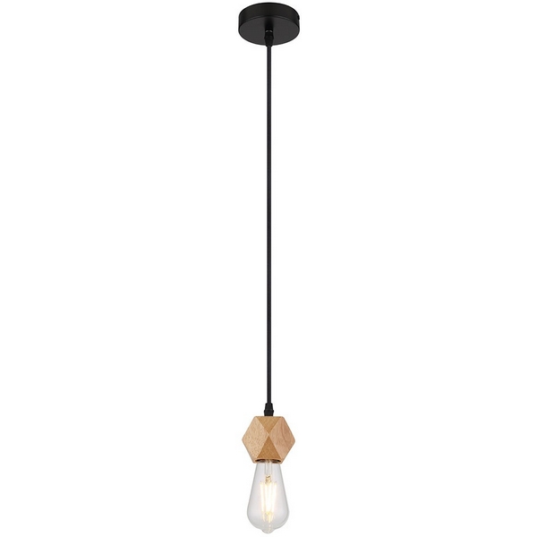 

Подвесной светильник Arte Lamp Mark A7049SP-1BK, Древесный, Mark A7049SP-1BK