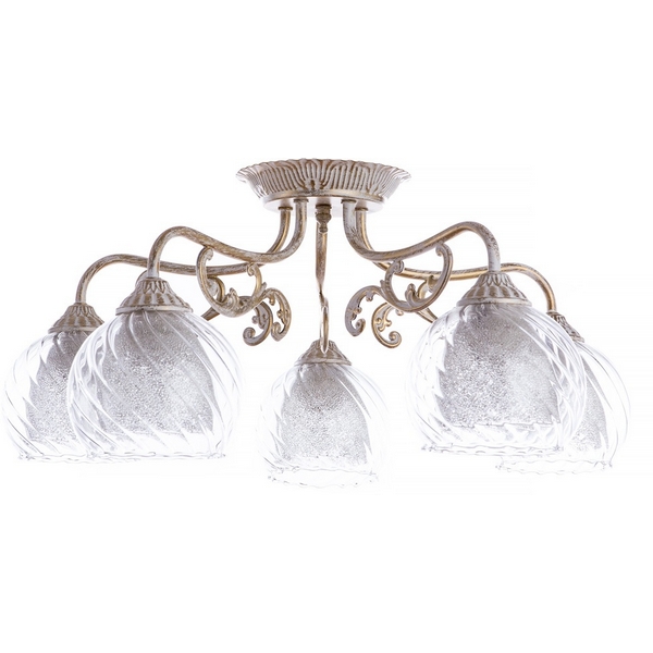 

Потолочная люстра Arte Lamp CHARLOTTE A7062PL-5WG, Золото, CHARLOTTE A7062PL-5WG