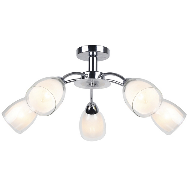 

Потолочная люстра Arte Lamp Carmela A7201PL-5CC, Белый, Carmela A7201PL-5CC
