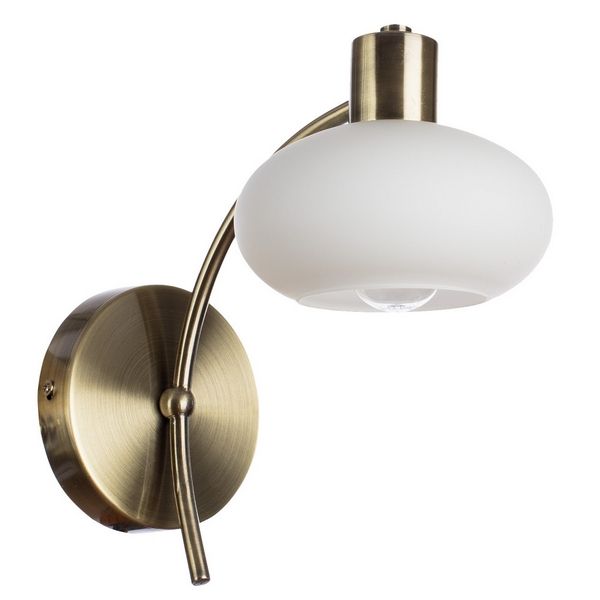 

Бра Arte Lamp Latona A7556AP-1AB, Белый, Latona A7556AP-1AB