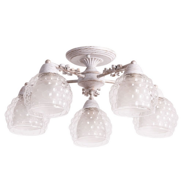 

Потолочная люстра Arte Lamp Malina A7695PL-5WG, Белый, Malina A7695PL-5WG