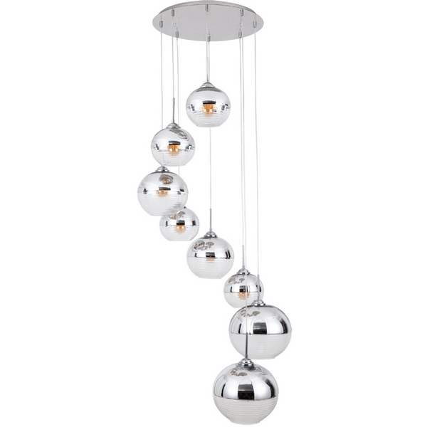 

Подвесной светильник Arte Lamp Wave A7760SP-8CC, Хром, Wave A7760SP-8CC