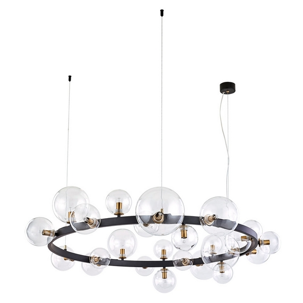 

Подвесная люстра Arte Lamp Vincent A7790SP-24BK, Черный, Vincent A7790SP-24BK