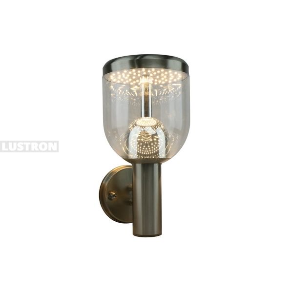 

Настенный светодиодный уличный фонарь Arte Lamp Inchino A8163AL-1SS, Серебро, Inchino A8163AL-1SS