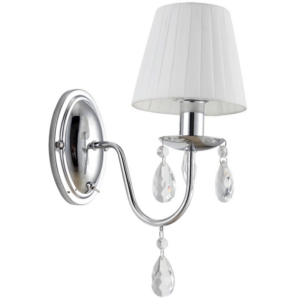 

Бра с выключателем Arte Lamp Melisa A9123AP-1CC, Белый, Melisa A9123AP-1CC