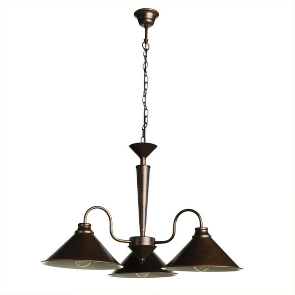 

Подвесная люстра Arte Lamp Bevel A9330LM-3BR, Коричневый, Bevel A9330LM-3BR