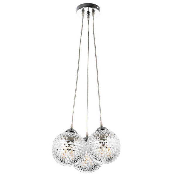 

Подвесная люстра IP23 Arte Lamp Gelato A9508SP-3CC, Хром, Gelato A9508SP-3CC