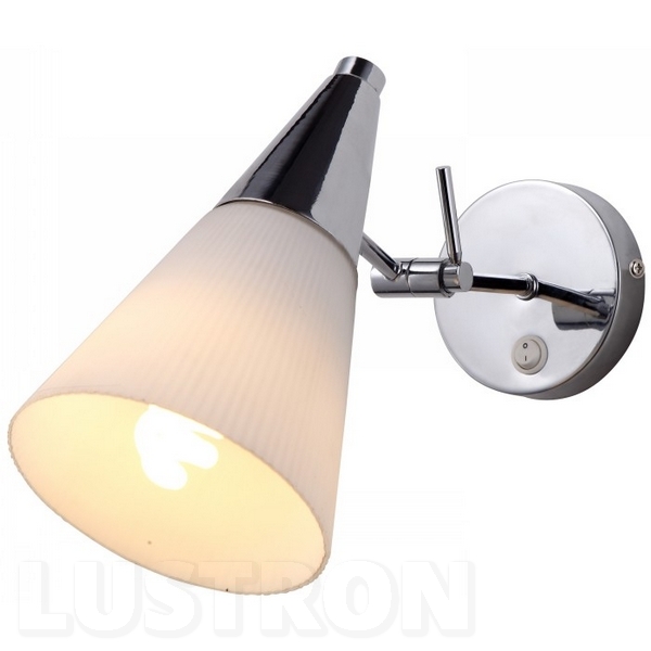 

Бра с выключателем Arte Lamp Brooklyn A9517AP-1CC, Белый, Brooklyn A9517AP-1CC