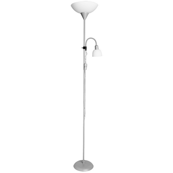 

Торшер Arte Lamp Duetto A9569PN-2SI, Белый, Duetto A9569PN-2SI