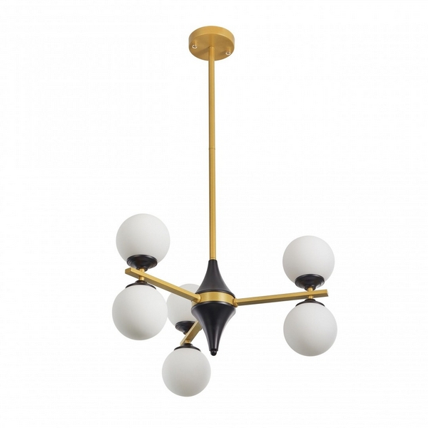 

Потолочная люстра Arte Milano 271580/6 BK/GD, Белый, 271580/6 BK/GD