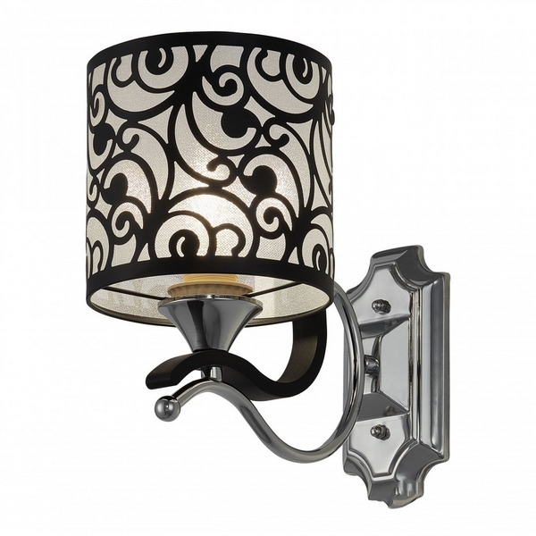 

Бра Arte Milano Florentia-4957 304957/1W Bk/Ni, Черный, Florentia-4957 304957/1W Bk/Ni