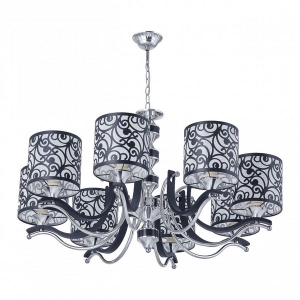 

Подвесная люстра Arte Milano Florentia-4957 304957/8 Bk/Ni, Черный, Florentia-4957 304957/8 Bk/Ni