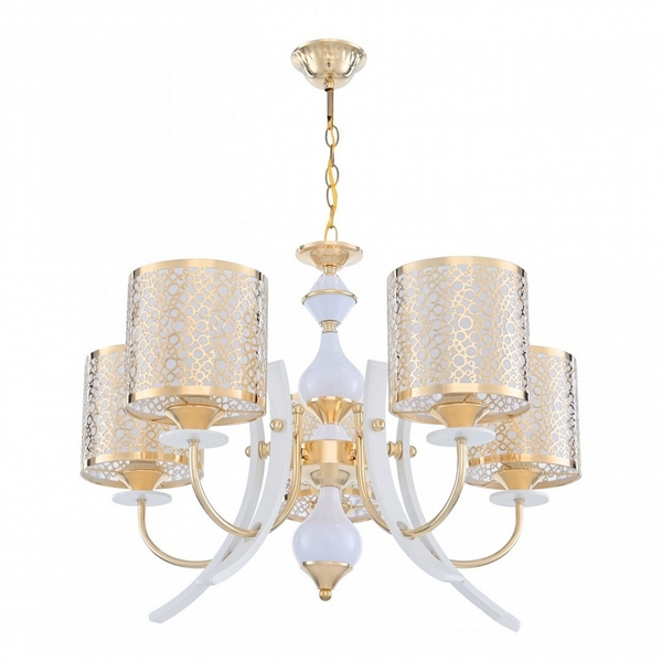 

Подвесная люстра Arte Milano Florentia-6067 306067/5 Wh/Gd, Золото, Florentia-6067 306067/5 Wh/Gd