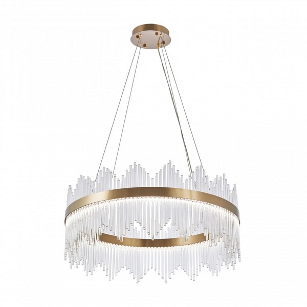 

Подвесная люстра хрустальная с пультом LED Arte Milano Venezia 311033/D800 BS, Прозрачный, Venezia 311033/D800 BS