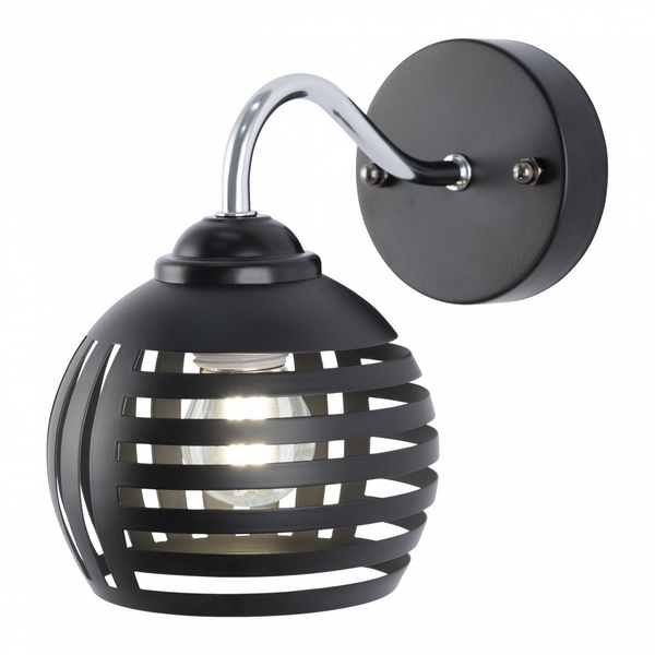 

Бра Arte Milano AMALFI-325107 325107/1W BK.CR, Черный, AMALFI-325107 325107/1W BK.CR