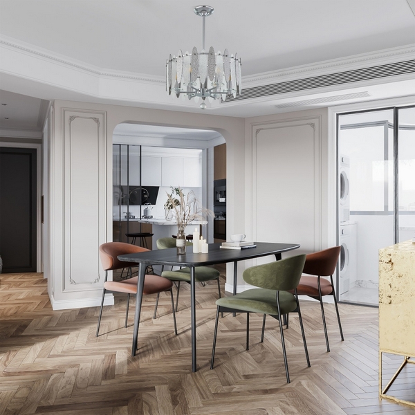 

Подвесная люстра хрустальная на штанге Arte Milano Sorrento-3309 373309/6/350/470 CR, Хром;прозрачный, Sorrento-3309 373309/6/350/470 CR