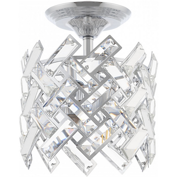 

Люстра подвесная диаметром 20 см хрустальная на штанге Arte Milano Sorrento-7019 377019/1/50/200 CR, Хром;прозрачный, Sorrento-7019 377019/1/50/200 CR