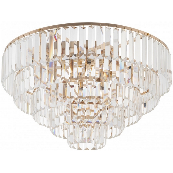 

Потолочная люстра каскадная хрустальная Arte Milano Sorrento-7209 377209/8/570 GD, Прозрачный;золото, Sorrento-7209 377209/8/570 GD