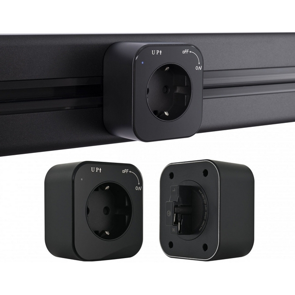 

Трековая розетка Arte Milano Am-track-sockets 380022TS/ES Black, Черный, Am-track-sockets 380022TS/ES Black