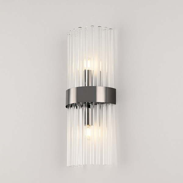 

Бра Arte Milano Torcia 430122.140.2.E14.B1 BK, Прозрачный, Torcia 430122.140.2.E14.B1 BK