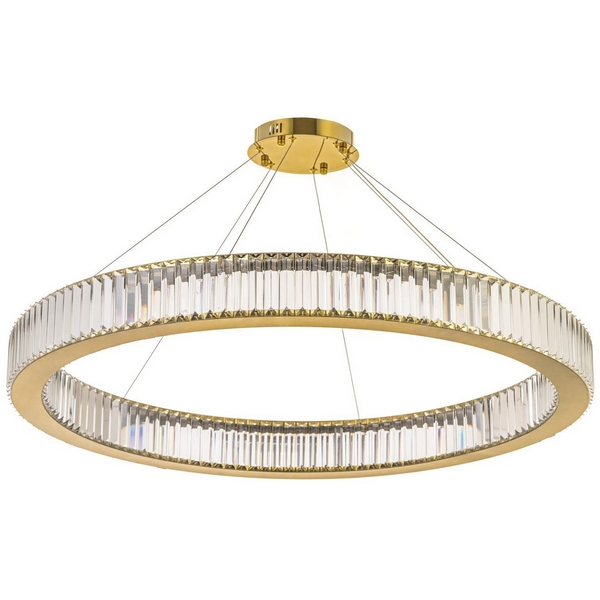 

Подвесной светильник LED Arti Lampadari Anzio L 1.5.100.100 G кольцо, Прозрачный, Anzio Anzio L 1.5.100.100 G