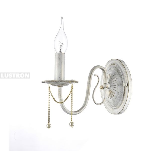 

Бра 2.1.1 WG Arti Lampadari Camerino E, Белый, Camerino Camerino E 2.1.1 WG