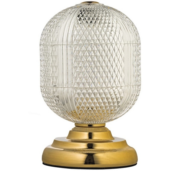 

Настольная лампа светодиодная Arti Lampadari Candels Gold Candels L 4.T2 G, Прозрачный, Candels Gold Candels L 4.T2 G